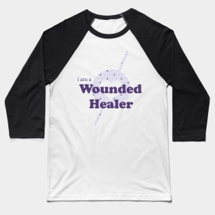 I Am a Wounded Healer geometric Baseball T-Shirt